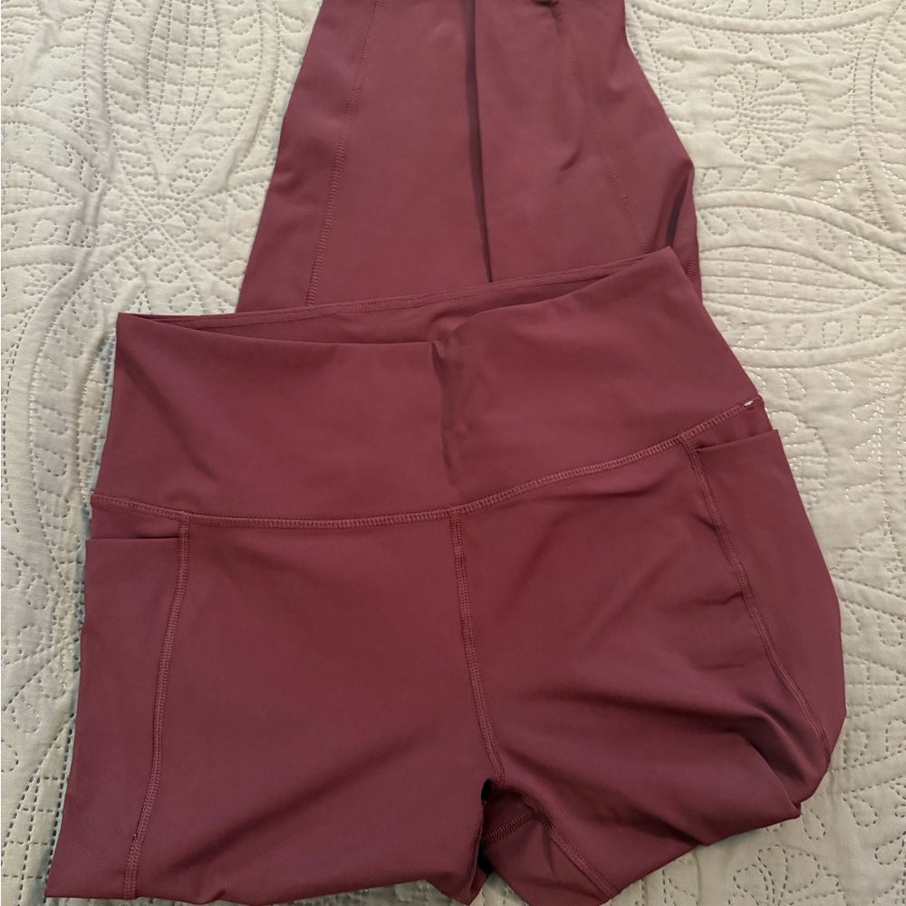 Spyder Plum Active Leggings